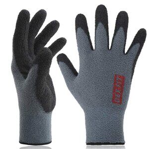 DEX FIT NR450 Warm Fleece Work Gloves, Comfortable and Stretchy Fit(1 pair)